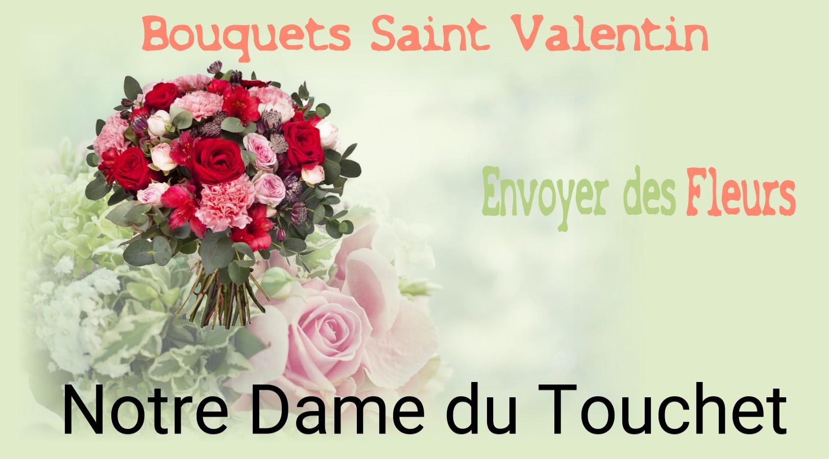 Roses de Saint-Valentin livrées à Notre-Dame-du-Touchet